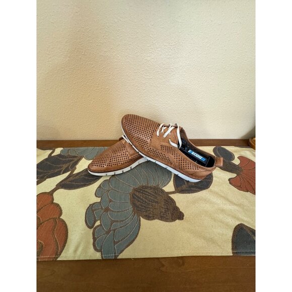 Trask Lena Perforated Leather Lace-Up Oxfords Shoes Brown Size 8.5 - Picture 8 of 14